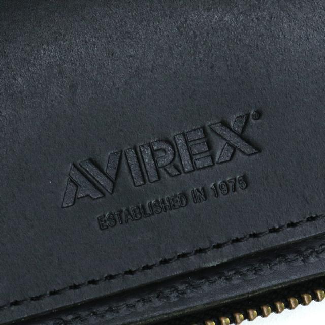 【商いもの文芸評論記入で+5%】アヴィレックス 二つ折り紙入れ AVIREX メンズ 御釣り入れあり ミドルウォレット L字ジッパー ボックス席型御釣り入れ 紙入れ 革 本革 なめし革 男女兼用 ユニ一発やる ブランド名 AX9301 ファーネ2 FAHNE2 アビレックス ミリタリー 一般受け