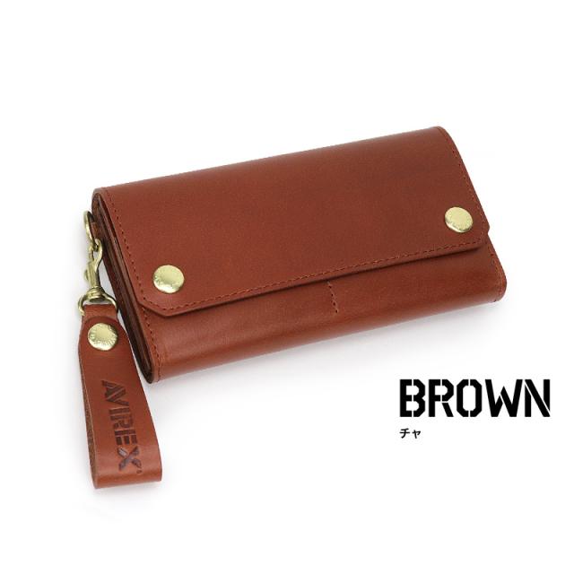 【商品レビュー記入で+5%】アヴィレックス 長財布 AVIREX メンズ 小銭入れあり かぶせ長財布 二つ折り 財布 革 本革 レザー 男女兼用 ユニセックス ブランド AX9303 ファーネ2 FAHNE2 アビレックス ミリタリー 人気 商品レビュー記入で+5%】アヴィレックス 長財布 AVIREX メンズ 小銭