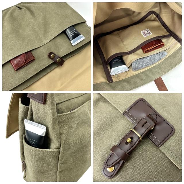 【商品レビュー記入で+5%】はんぷこうぼう ショルダーバッグ 帆布工房 VINTAGEII HANPUKOUBOU 10号帆布 かぶせショルダー フラップショルダーバッグ A4 男女兼用 横型 斜め掛け 肩掛け お出かけ 旅行 バッグ 鞄 アウトドア 普段使い 通勤 レディース メンズ 帆布 綿 3X97_4