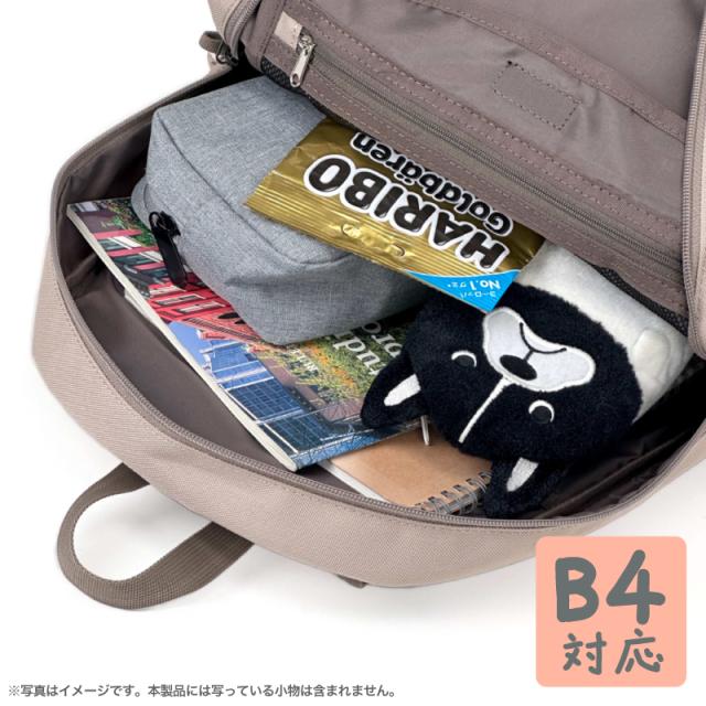 【商品レビューで+5%】 ピーナッツ PEANUTS  スマートデイパック リュックサック デイパック バックパック 20L 女子 女の子 学生 高校生 大学生 高学年 女子高生 A4 B4 ペットボトル 大容量 刺繍 撥水 通学 軽量 スヌーピー キャラクター 人気 SPZ6_1