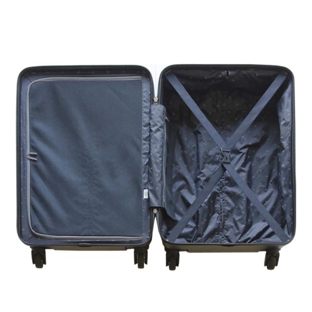 【商品レビューで+5%】フリクエンター スーツケース キャリーケース FREQUENTER LIEVE リエーヴェ 52L 大容量 Mサイズ 1-252 静穏性 軽量 4輪 海外 旅行 人気 出張 ビジネス トラベル TSAロック 4泊 5泊 メンズ レディース ダイヤルロック 静音_10