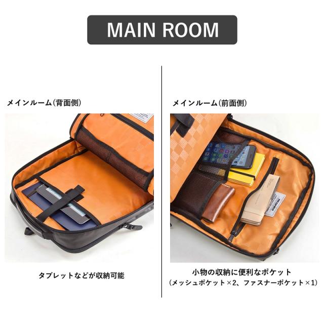 【商品レビューで+5%】ネオプロ リュック NEOPRO Commute Light メンズ ビジネスリュック ビジネスバッグ A4 仕事 通勤 通学 PC タブレット ビジネス ビジカジ 男性 紳士 キャリーオン 普段使い タウン バックパック デイパック 防滴 多機能 出張 2-874 コミュートライト_3