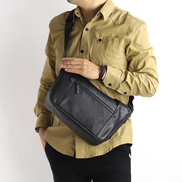 Allegro アレグロ ショルダーバッグ 本革 レザー ユニセックス アレグロ ショルダーバック 本革 メンズ \u003cbr\u003e33812 ブオン Allegro 縦