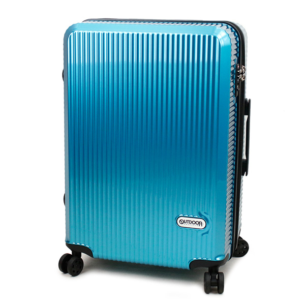 【商品レビュー記入で+5%】OUTDOOR PRODUCTS(アウトドアプロダクツ) スーツケース キャリーケース 66〜74L 60cm 3.7kg 4〜6泊 4輪 TSAロック 拡張 メンズ レディース ジュニア OD-0808-60