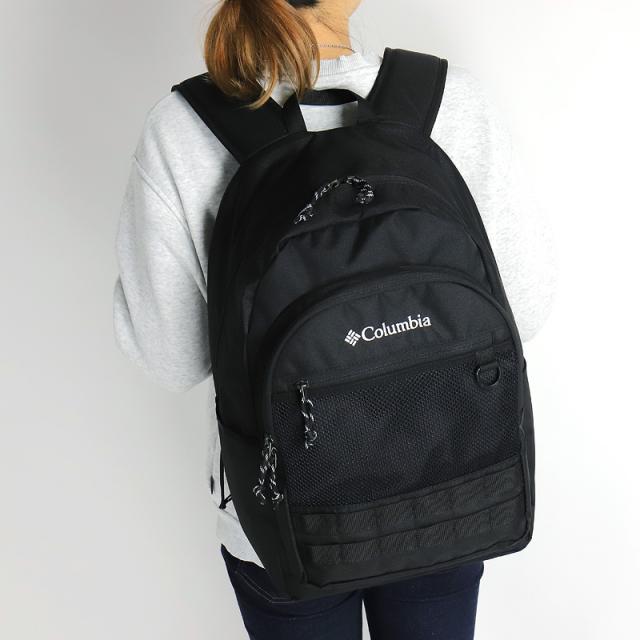 【商品レビュー記入で+5%】コロンビア リュック Columbia メンズ レディース 大容量 通学 男女兼用 ブランド 通勤 おしゃれ デイパック PU8302 30L A4 B4 軽量 アウトドア 男子 女子 中学生 高校生 大学生 リュックサック デイパック スクールリュック 黒 かわいい_16