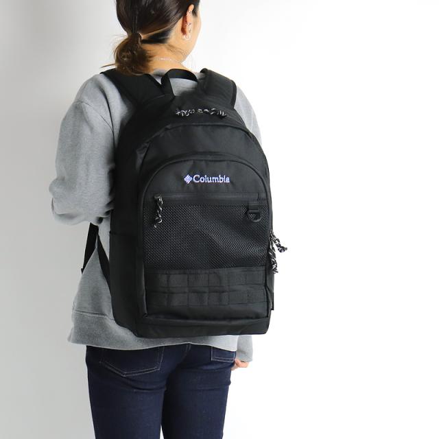 【商品レビュー記入で+5%】コロンビア リュック Columbia メンズ レディース 大容量 通学 男女兼用 ブランド 通勤 おしゃれ デイパック PU8302 30L A4 B4 軽量 アウトドア 男子 女子 中学生 高校生 大学生 リュックサック デイパック スクールリュック 黒 かわいい_2
