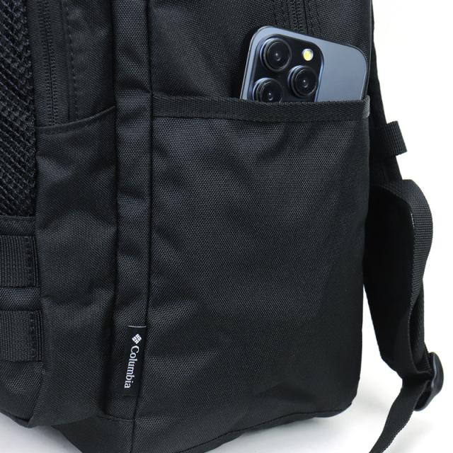 【商品レビュー記入で+5%】コロンビア リュック Columbia メンズ レディース 大容量 通学 男女兼用 ブランド 通勤 おしゃれ デイパック PU8302 30L A4 B4 軽量 アウトドア 男子 女子 中学生 高校生 大学生 リュックサック デイパック スクールリュック 黒 かわいい_7