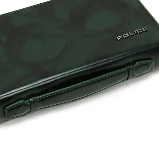 【商品レビュー記入で+5%】POLICE(ポリス) SPAZZOLA(スパッツォラ) ラウンドファスナー長財布 小銭入れあり クラッチバッグ セカンドバッグ 牛革 革小物 PA-70505 メンズ 送料無料_5