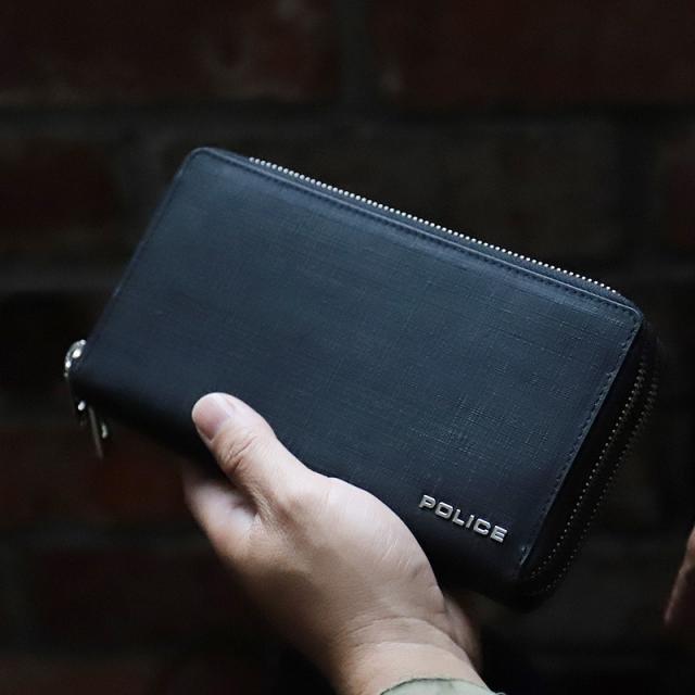 【商品レビュー記入で+5%】POLICE ポリス TRENTO トレント ラウンドファスナー長財布 小銭入れあり PA-70605 長財布 札入れ 2ルーム 大容量 普段使い デイリー ビジネス メンズ カジュアル オシャレ ブランド 牛革 レザー 本革 財布 サイフ さいふ ロングウォレット 人気_11