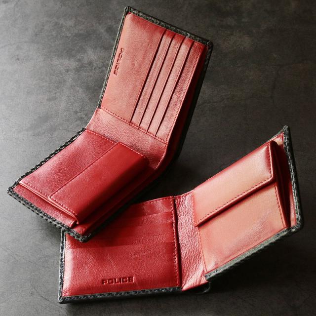 【商品レビュー記入で+5%】ポリス 二つ折り財布 小銭入れあり POLICE LUCENTE2 ルチェンテ2 札入れ PA-70800 普段使い デイリー ビジネス メンズ カジュアル オシャレ ブランド 軽量 カーボン柄 牛革 床革 レザー 財布 さいふ サイフ ウォレット 人気 商品レビュー記入で+5%】ポリス 二つ折り財布 小銭入れあり POLICE