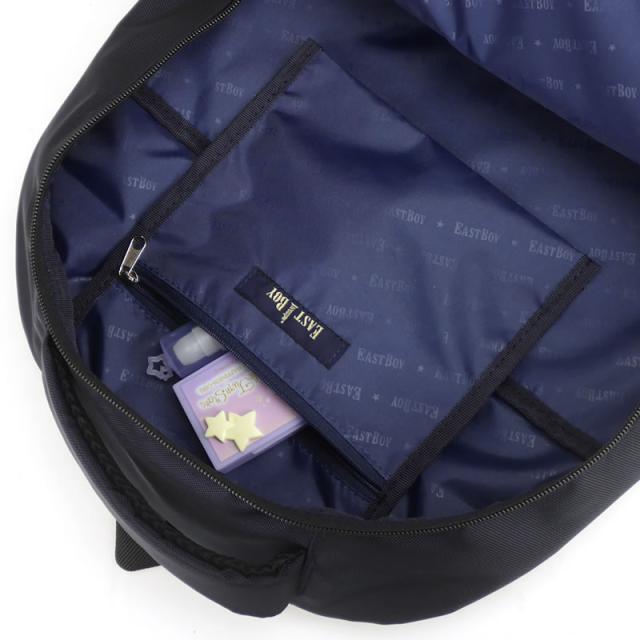 【商品レビュー記入で+5%】イーストボーイ EASTBOY リュック レディース リュックサック 大容量  EBA28 通学 女子 レディース おしゃれ 女子 小学生 中学生 高校生 可愛い A4 B4 28L 無地 撥水 レインカバー デイパック スクールリュック 学校 無地 シンプル 人気_6