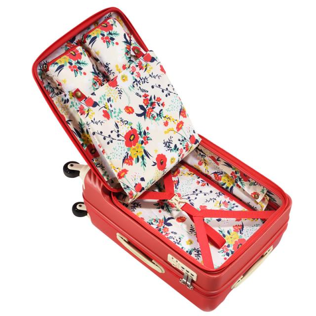 【商品レビュー記入で+5%】新色追加 HaNT(ハント) mine(マイン) スーツケース キャリーケース 34L 48cm 3.3kg 1〜2泊 4輪 TSAロック ファスナー式 フロントオープン 機内持ち込み 軽量 05744 レディース 送料無料