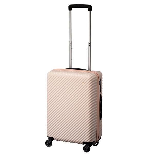 【商品レビュー記入で+5%】新色追加 HaNT(ハント) mine(マイン) スーツケース キャリーケース 33L 48cm 2.7kg 1〜2泊 4輪 TSAロック ファスナー式 機内持ち込み 軽量 05745 レディース 送料無料