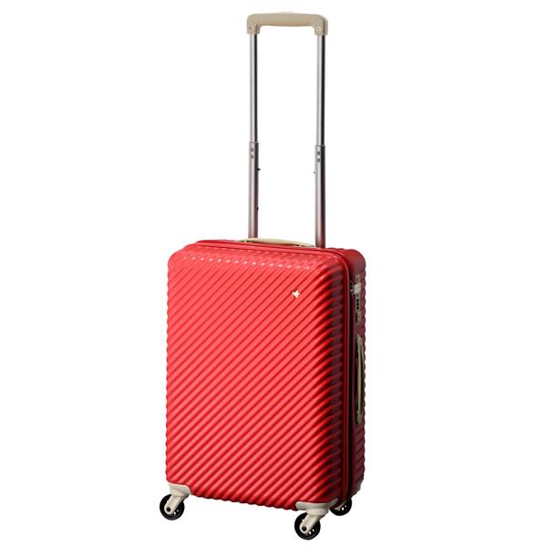 【商品レビュー記入で+5%】新色追加 HaNT(ハント) mine(マイン) スーツケース キャリーケース 33L 48cm 2.7kg 1〜2泊 4輪 TSAロック ファスナー式 機内持ち込み 軽量 05745 レディース 送料無料