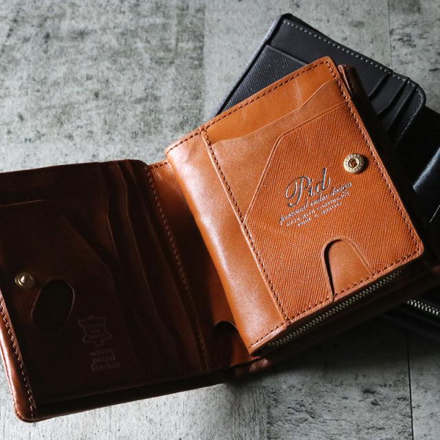 商品レビュー記入で+5%】財布 メンズ 二つ折り 本革 撥水 ブランド PID