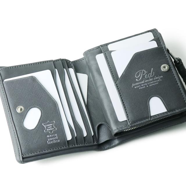 商品レビュー記入で+5%】財布 メンズ 二つ折り 本革 撥水 ブランド PID