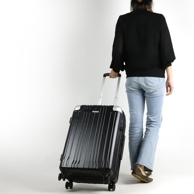 商品レビューで+5%】スーツケース Mサイズ 拡張 軽量 ヒロミチナカノ