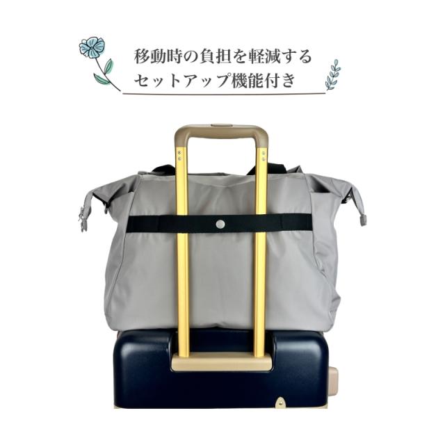 【商品レビューで+5%】カナナプロジェクト ボストンバッグ Kanana project カナナ COLLECTION 斜め掛け 大容量 肩掛け 手持ち ショルダーバッグ レディース 2WAY 1泊2日 バック B4 29L キャリーオン 大人 軽量 横型 普段使い お出かけ タウン デイリー フェス 旅行 鞄 35954_7
