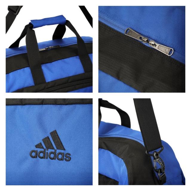 【商品レビュー記入で+5%】アディダス ボストンバッグ adidas  2泊 3泊 48L 63797 キッズ ジュニア 男の子 男子 修学旅行 スポーツブランド ショルダー 旅行 トラベル 林間学校 合宿 レジャー 小学生 低学年 中学年 高学年 小学校 かっこいい おしゃれ シンプル 人気_4