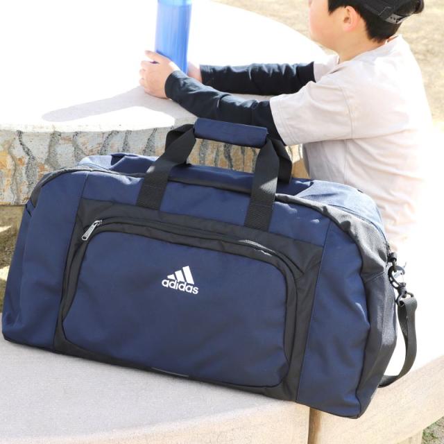 【商品レビュー記入で+5%】アディダス ボストンバッグ adidas  2泊 3泊 48L 63797 キッズ ジュニア 男の子 男子 修学旅行 スポーツブランド ショルダー 旅行 トラベル 林間学校 合宿 レジャー 小学生 低学年 中学年 高学年 小学校 かっこいい おしゃれ シンプル 人気_8