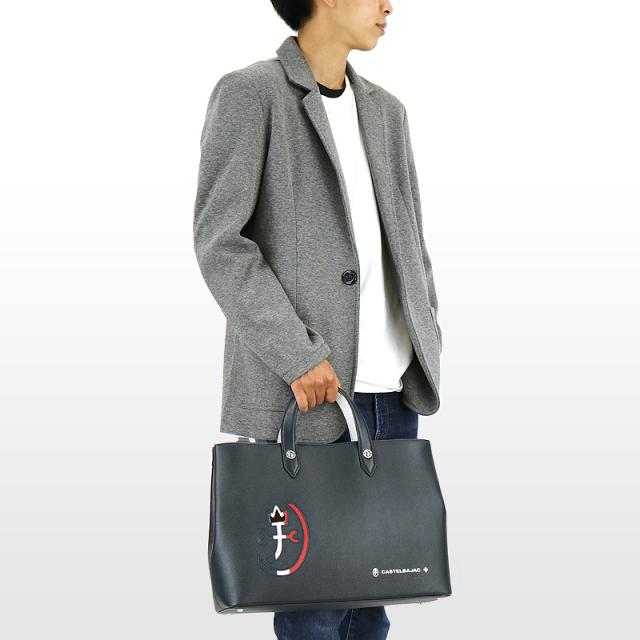 【商品レビュー記入で+5%】CASTELBAJAC カステルバジャック CARNET カルネ トートバッグ ショルダーバッグ 2WAY 032512 B5 普段使い タウン デイリー ビジネス 通勤 旅行 トラベル ゴルフ 牛革 本革 革 レザー メンズ ブランド 日本製 カジュアル オシャレ 人気_11
