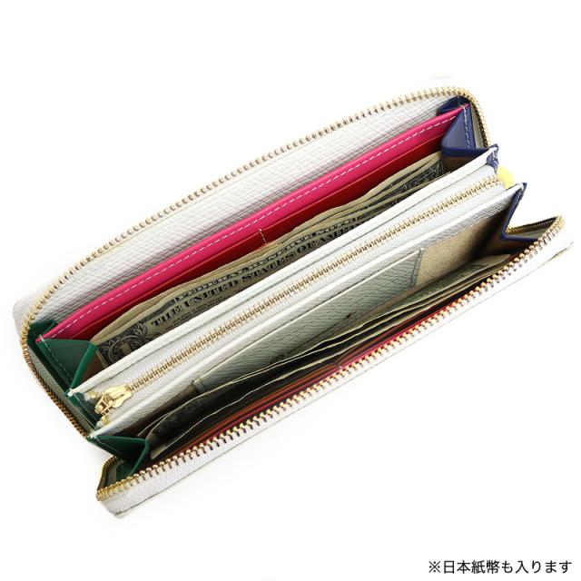 【商品レビュー記入で+5%】CASTELBAJAC カステルバジャック Rainbow レインボー ラウンドファスナー長財布 小銭入れあり 079615 メンズ レディース 男女兼用 ブランド 本革 牛革 レザー 人気 ブランド カジュアル オシャレ 人気 プレゼントに ロングウォレット 革小物_6