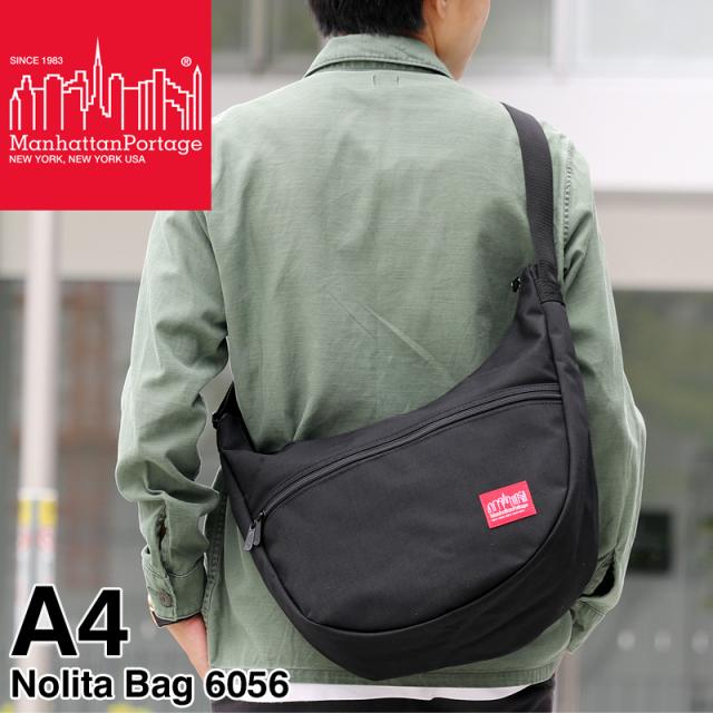 【商品レビュー記入で+5%】Manhattan Portage マンハッタンポーテージ Nolita Bag ノリータバッグ ショルダーバッグ 斜め掛けバッグ A4 メンズ レディース 男女兼用 コーデュラ 普段使い タウン デイリー 通勤 通学 旅行 トラベル ブランド オシャレ 人気 カジュアル 6056