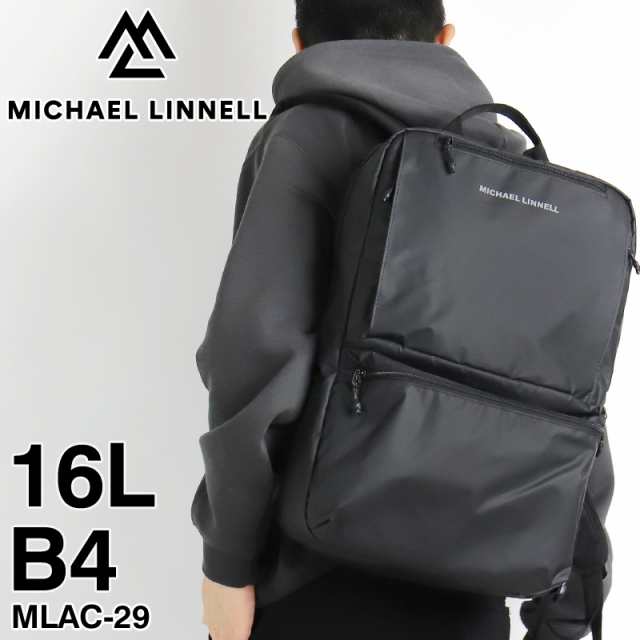 【商品レビューで+5%】マイケルリンネル リュック メンズ リュックサック MICHAEL LINNELL A.R.M.S MLAC-29 スクエアリュック デイパック