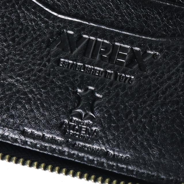 【商品レビュー記入で+5%】AVIREX アヴィレックス BEIDEバイド ミドルウォレット セミ長財布 二つ折り財布 メンズ 小銭入れあり AX9101 小物 レザー ICカード収納 通勤 通学 ビジネス 普段使い 革 本革 牛革 イタリアンレザー ブランド 財布 サイフ プレゼント_7
