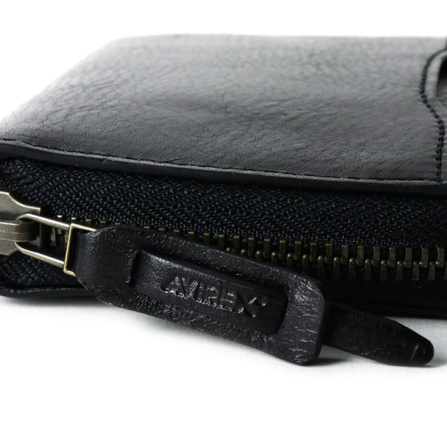 【商品レビュー記入で+5%】AVIREX アヴィレックス BEIDEバイド ミドルウォレット セミ長財布 二つ折り財布 メンズ 小銭入れあり AX9101 小物 レザー ICカード収納 通勤 通学 ビジネス 普段使い 革 本革 牛革 イタリアンレザー ブランド 財布 サイフ プレゼント_8