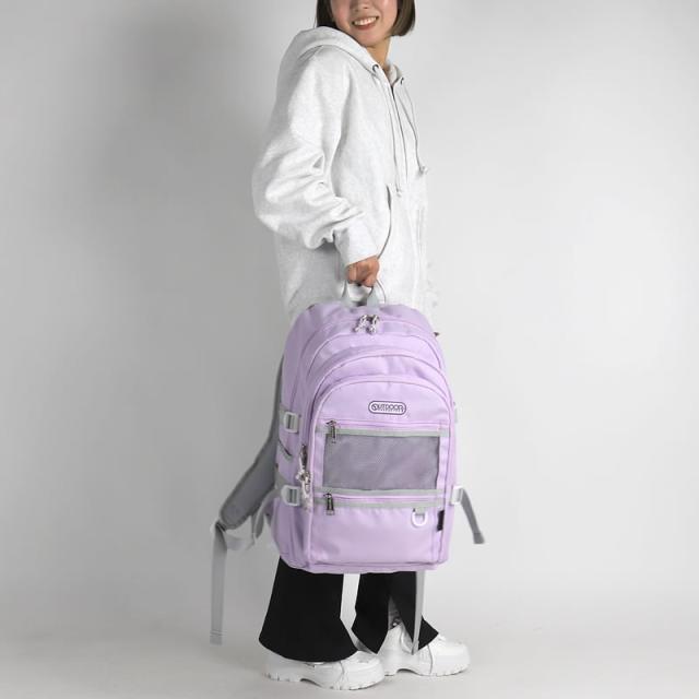 【商品レビュー記入で+5%】アウトドアプロダクツ リュック 通学 レディース 女子 リュックサック メンズ 男子 大容量 30L A4 B4 OUTDOOR PRODUCTS ODA027 大学生 高校生 中学生 通勤 おしゃれ かわいい 大人 撥水 はっ水 黒 デイパック バックパック 人気 商品レビュー記入で+5%】アウトドアプロダクツ リュック 通学