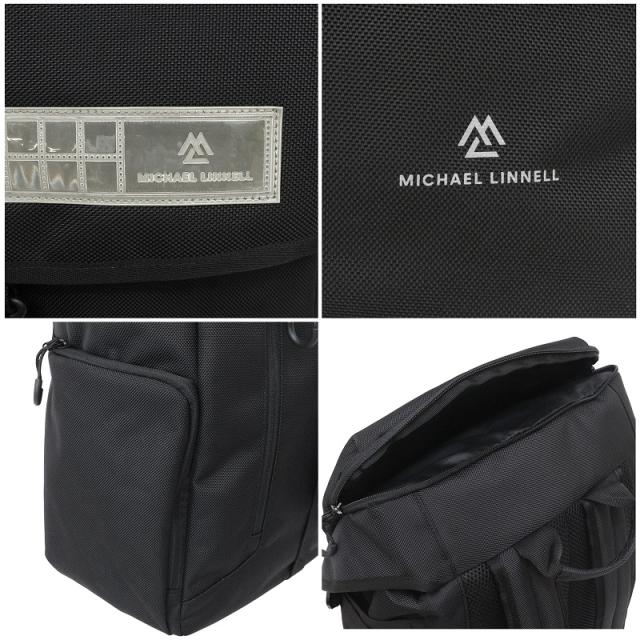 【商品レビューで+5%】マイケルリンネル リュック メンズ レディース スクールリュック MICHAEL LINNELL フラップリュック 被せリュック デイパック バックパック スクールバッグ 32L 学生 大学生 高校生 大容量 B4 A4 PC収納 通勤 通学 旅行 トラベル 軽量 ML-008RE_9
