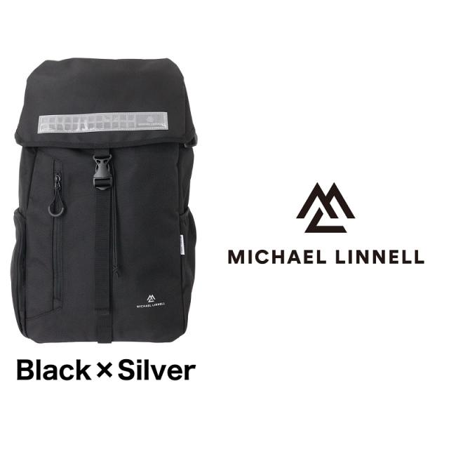 【商品レビューで+5%】マイケルリンネル リュック メンズ レディース スクールリュック MICHAEL LINNELL フラップリュック 被せリュック デイパック バックパック スクールバッグ 32L 学生 大学生 高校生 大容量 B4 A4 PC収納 通勤 通学 旅行 トラベル 軽量 ML-008RE_14