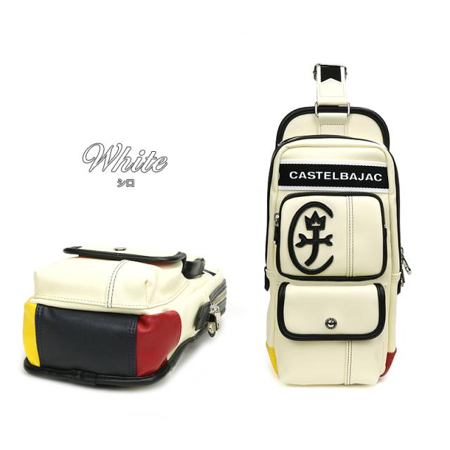 【商品レビュー記入で+5%】カステルバジャック ボディバッグ CASTELBAJAC Dominer ドミネ ワンショルダーバッグ 斜め掛けバッグ 024911 普段使い 旅行 ビジネス 通勤 ゴルフ 合皮 合成皮革 メンズ レディース 男女兼用 ブランド カジュアル オシャレ ビジカジ 人気_14