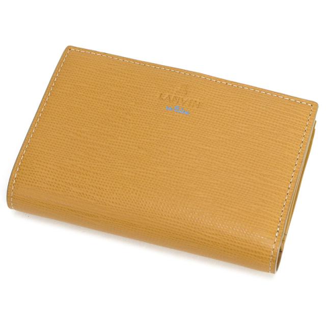 【商品レビュー記入で+5%】ランバンオンブルー ミドルウォレット 小銭入れあり LANVIN en Bleu スタンパ セミ長財布 二つ折り財布 札入れ 522604 普段使い ビジネス 牛革 本革 革 レザー メンズ ブランド カジュアル オシャレ 人気 財布 さいふ サイフ 革小物 ウォレット_16