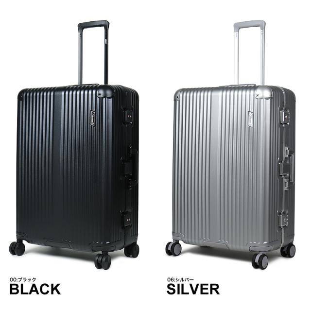 【商品レビュー記入で+5%】コールマン スーツケース Coleman ALMITE 60001キャリーケース フレーム 92L 7〜9泊 ハード TSAロック 4輪 ダブルキャスター 双輪キャスター 旅行 国内旅行 海外旅行 長期滞在 ビジネス トラベル 出張 大型 キャリーバッグ メンズ レディース_19