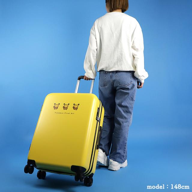 商品レビューで+5%】スーツケース 拡張 ピカチュウ イーブイ ポケモン