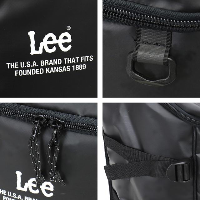 【商品レビュー記入で+5%】Lee リュック メンズ 大容量 リュックサック リー 320-4920 スクエアリュック デイパック バックパック 32L レディース 男女兼用 ジュニア 学生 大学生 高校生 中学生 男子 女子 A3 B4 A4 PC収納 通勤 通学 旅行 部活 軽量 撥水 ブランド 人気_7