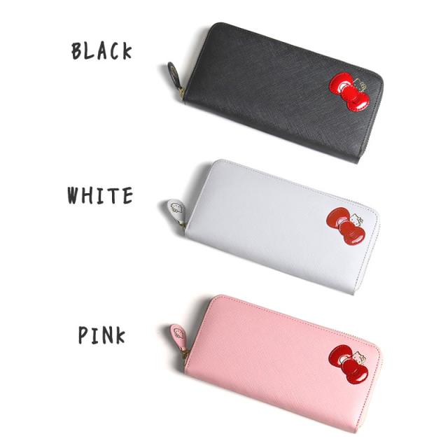 【商品レビュー記入で+5%】ハローキティ 財布 大人 プレゼント ラウンドファスナー長財布 12160 Hello Kitty  キティ キティー キティちゃん  ロングウォレット 長財布 長ナイフ サイフ ウォレット 革財布 レザー かわいい 女の子 女性 レディース 人気 キャラクター サンリオ 商品レビュー記入で+5%】ハローキティ 財布 大人 プレゼント ラウンド