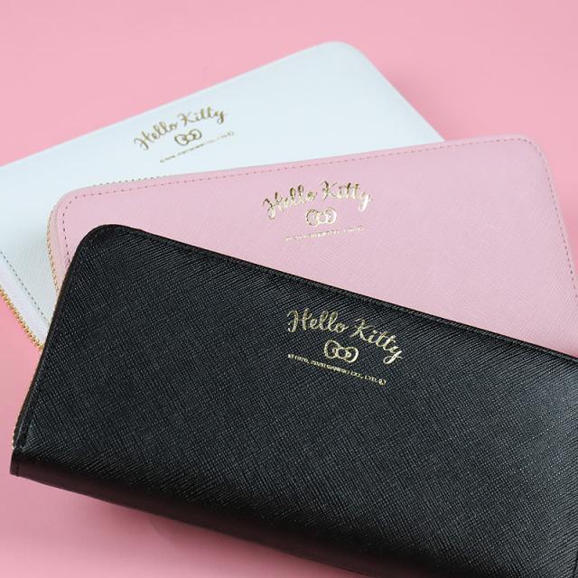 【商品レビュー記入で+5%】ハローキティ 財布 大人 プレゼント ラウンドファスナー長財布 12160 Hello Kitty キティ キティー キティちゃん ロングウォレット 長財布 長ナイフ サイフ ウォレット 革財布 レザー かわいい 女の子 女性 レディース 人気 キャラクター サンリオ_5