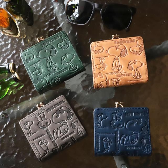 商品レビュー記入で+5%】財布 レディース がま口財布 スヌーピー