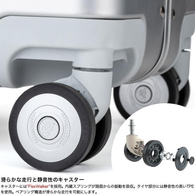【商品レビューで+5%】スーツケース Lサイズ レジェンドウォーカー LEGEND WALKER BLADE Aluminum　1513-71 キャリーケース フレーム式 90L 5泊 6泊 7泊 1週間以上 アルミニウム 丈夫 静音 TSAロック TSロック 4輪 国内旅行 海外旅行 修学旅行 出張 トラベル 大容量_3