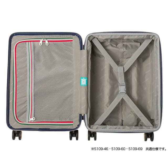 【商品レビューで+5%】スーツケース Lサイズ 軽量 拡張 大型 レジェンドウォーカー LEGEND WALKER 5109-69 キャリーケース ファスナー 85L 100L 1週間以上 SPATHA スパタ TSAロック TSロック 4輪 双輪キャスター 国内旅行 海外旅行 修学旅行 出張 トラベル 新幹線_9