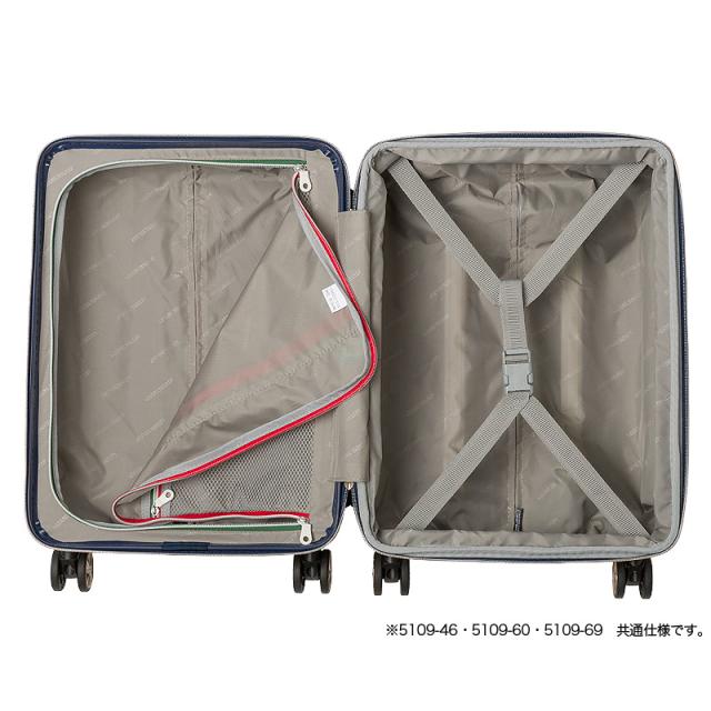 【商品レビューで+5%】スーツケース Lサイズ 軽量 拡張 大型 レジェンドウォーカー LEGEND WALKER 5109-69 キャリーケース ファスナー 85L 100L 1週間以上 SPATHA スパタ TSAロック TSロック 4輪 双輪キャスター 国内旅行 海外旅行 修学旅行 出張 トラベル 新幹線_10