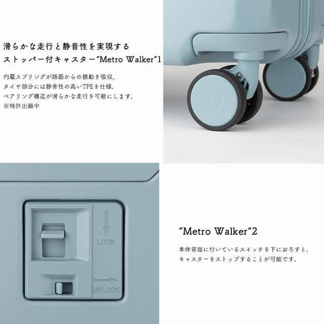 【商品レビューで+5%】スーツケース SSサイズ レジェンドウォーカー LEGEND WALKER ことりっぷ CO5902-38 キャリーケース ファスナー フロントオープン レディース メンズ ブランド 小型 USB 24L 1泊 2泊 1〜2泊 軽量 静音 TSAロック TSロック 4輪 国内旅行 出張 機内持込み_3