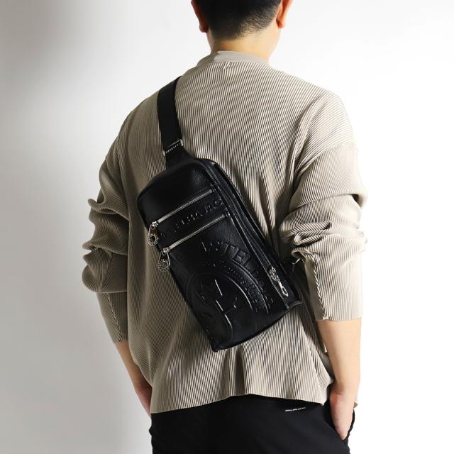 【商品レビュー記入で+5%】カステルバジャック バッグ ボディバッグ メンズ ブランド ゴルフ CASTELBAJAC Danang ダナン 045911 ワンショルダーバッグ 斜め掛けバッグ 合皮 合成皮革 PVC 鞄 かばん ビジネス 通勤 旅行 レディース 男女兼用 カジュアル オシャレ 人気_2