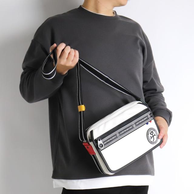 【商品レビュー記入で+5%】カステルバジャック バッグ ショルダーバッグ メンズ ブランド ゴルフ 小さめ CASTELBAJAC LUXE ルックス 049102 ショルダーバッグ 斜め掛け 肩掛け 合皮 ビジネス A5 通勤 ゴルフ 旅行 レディース 横型 カジュアル オシャレ 人気 正規品 正規販売店