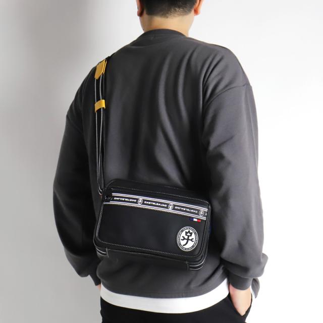 【商品レビュー記入で+5%】カステルバジャック バッグ ショルダーバッグ メンズ ブランド ゴルフ 小さめ CASTELBAJAC LUXE ルックス 049102 ショルダーバッグ 斜め掛け 肩掛け 合皮 ビジネス A5 通勤 ゴルフ 旅行 レディース 横型 カジュアル オシャレ 人気 正規品 正規販売店
