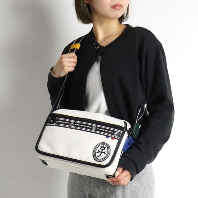 【商品レビュー記入で+5%】カステルバジャック バッグ ショルダーバッグ メンズ ブランド ゴルフ 小さめ CASTELBAJAC LUXE ルックス 049102 ショルダーバッグ 斜め掛け 肩掛け 合皮 ビジネス A5 通勤 ゴルフ 旅行 レディース 横型 カジュアル オシャレ 人気 正規品 正規販売店