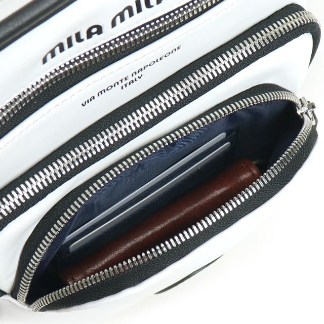 【商品レビュー記入で+5%】ミラミラン バッグ ショルダーバッグ メンズ ブランド MILA MILAN Rosso ロッソ 247101 斜め掛けバッグ B5 普段使い 旅行 ビジネス 通勤 ゴルフ 合皮 合成皮革 一部牛革 バッグ レディース 男女兼用 カジュアル オシャレ 人気 鞄 かばん カバン_12